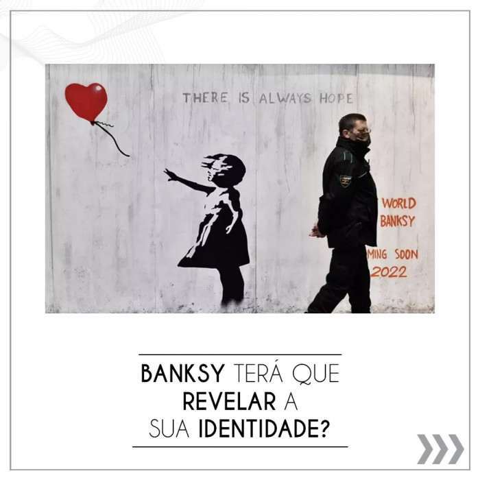 Banksy terá que revelar a sua identidade? 